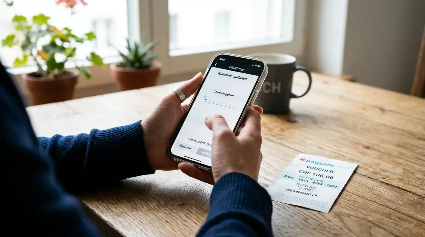 Paysafecard mit TWINT kaufen – Anleitung Schweiz 2026