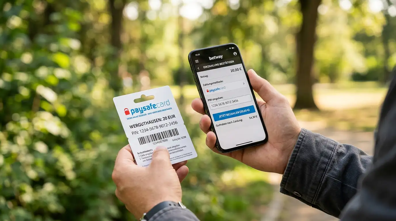 Paysafecard mobile Einzahlung Sportwetten – Handy-Guide 2026