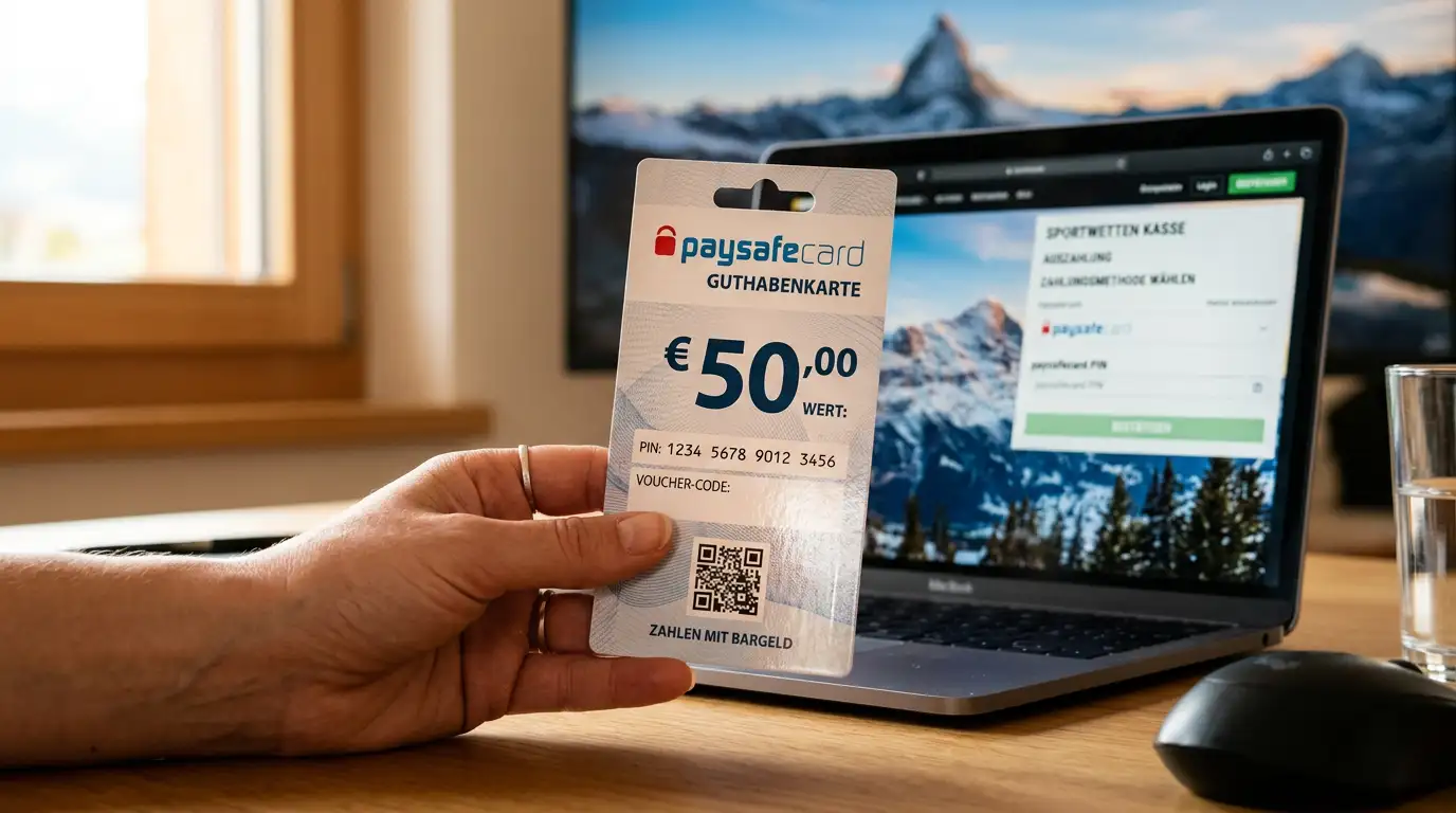 Wettanbieter mit Paysafecard Schweiz – Beste Buchmacher 2026